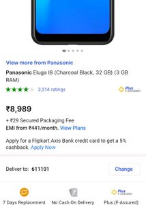 Panasonic Eluga i8 Android Mobile