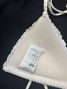 H&amp;M EMBELLISHED DETAIL BIKINI TOP