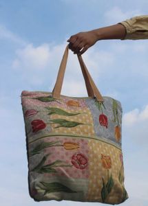 Patchwork Tote Bag