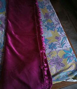 Satin Saree