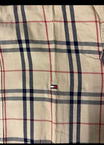 TOMMY HILFIGER BURBURRY PRINTED SHIRT