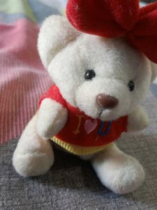 Cute Teddy Bear with Bow