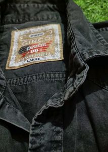 Black Denim Shirt