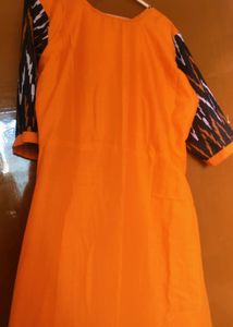 ORANGE 🧡 KURTA