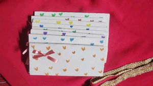 Heart Print Gift Card Holders