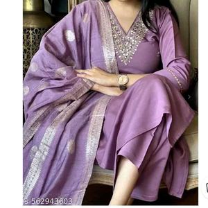 Krta Set With Dupatta