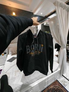 Born To Win Black Hoodie