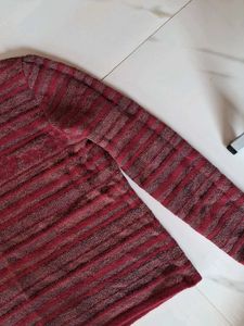 Striped Turtleneck Sweater