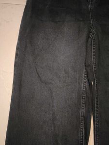 Ultra Baggy Y2k Streetwear Denim Black Washed Jean