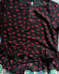 Georgette Shrug Type Top