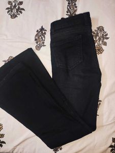 Black Flare Jeans 26