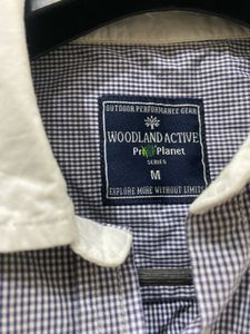 Y2K vintage Woodland Active snatched shirt