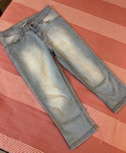 Denim Capri