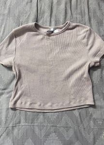 y2k basic crop top
