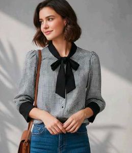 Tie-Neck Blouse