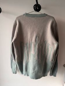 Sage &amp; grey Abstract Knit Sweater