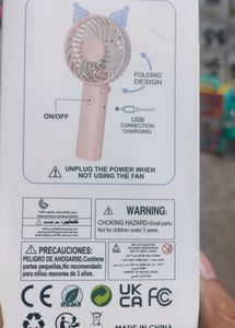 hand potable fan