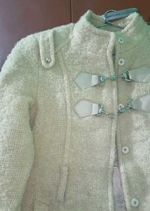 Stylish Wool Blend Coat