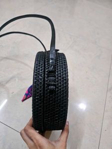 Combo of 2 Rattan Sling Bags