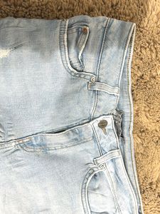 Light Wash Denim Jeans