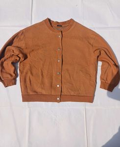 🤎Brown Button-Down Jacket ( L 23 B 21)