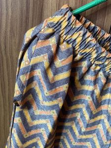 Chevron Palazzo Pants