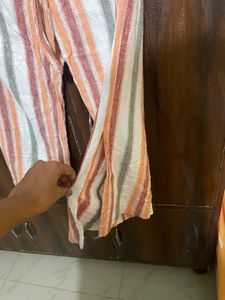 Stripes Linen Pants