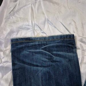 low waist /rise  Straight Fit denim /Y2K