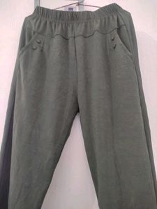 Olive Green Lounge Pants