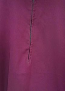 Georgette Draped Kurta with Gold Sequin Embroidery