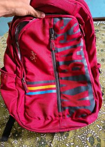 Skybags Backpack Unisex Red Printed