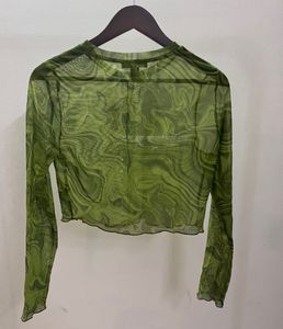 PRIMARK See Through Crop Top