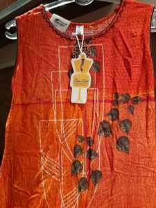 Sleeveless Kurta🧡