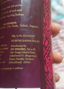 Enchanting Floral Perfumed Talc