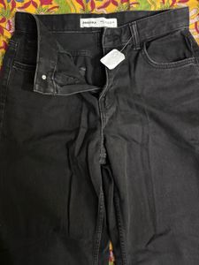 Black Wide Leg Jeans