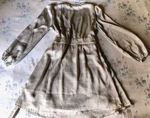 Silky Wrap Dress