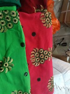 Elegant Ethnic Saree 6pc Combo