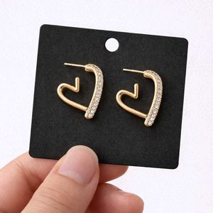 Heart Hoop Earrings