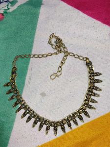 Boho Antique Gold Necklace