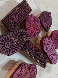 Mehandi Wooden Blocks