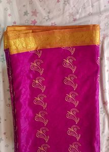 Silk Saree With Beautiful Designs