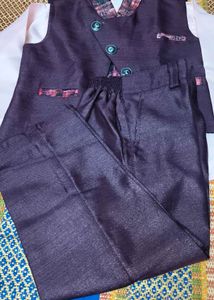 Boys' Brown Suit Set