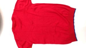Benetton Striped Logo Sweater