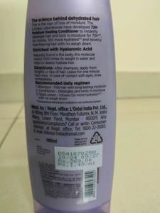 Loreal Paris Hyaluronic Moisturizer Conditioner