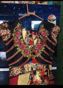 Elegant Floral Saree