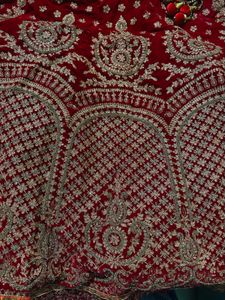 Red and Gold Bridal Lehenga