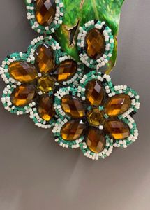 Handmade Flower Earrings
