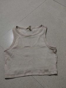 Ribbed Crop Tank Top