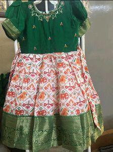 Aari Work Traditional Frock