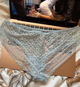 baby blue full lace cheekies ♡